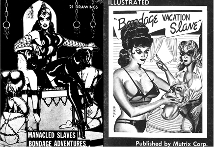 Vintage Irving Klaws Women “In Chains” Series Bizarre Bondage Fetish Woman